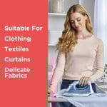 BLACK+DECKER Easy Steam Compact Iron for Clothes, Automatic Shutoff, Nonstick Plate, Light Weight, 1200 Watts - Image 4