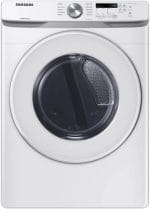 Samsung WF45T6000WPR White Front Load Laundry Package - Image 3