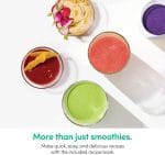 nutribullet Personal Blender, Shakes, Smoothies, Food Prep, and Frozen Blending, 24 Ounces, 600 Watt, Gray, NBR-0601WM - Image 3