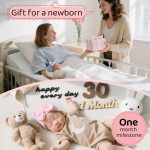 Zando Big Bow Baby Hats Newborn Hospital Hat Lightweight Cotton Infant Beanie Nursery Knot Headband Photo Accessories Gift - Image 5