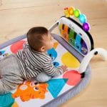 Baby Einstein 4-in-1 Kickin' Tunes Music and Language Play Gym and Piano Tummy Time Activity Mat - Image 4