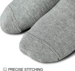 wernies No Show Socks Women Low Socks Non Slip Flat Boat Line 4/8 Pairs - Image 4