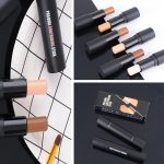 4 Colors Cream Contour Sticks Makeup Kit, Primer Face Highlighter Contouring for Beginners, Highlight and Contour Kit, Cream Concealer Makeup Blur Stick, Primer Face Corrector 1#,3# - Image 3
