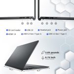 Dell 15.6" Touchscreen Laptop Computer, 32GB RAM, 1.25TB Storage (1TB SSD + 256GB Docking Station), Intel 10-Core i5-1334U (Beat i7-1250U), FHD Display, WiFi 6, Windows 11 Pro S, USB C to RJ45 Cable - Image 4