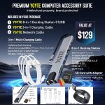 HP 2025 17 Inch Laptop Computer, 17.3 IPS FHD Business Laptop PC, AMD Ryzen 5 6-Core, 64GB RAM 2.5TB Storage (2TB SSD+512GB Docking Set), Windows 11 Pro Lifetime Office, 10-Key Number Pad - Image 3