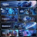 SANSUI 24 Inch Curved 160Hz Gaming Monitor,1500R Curved Gaming Monitor FHD 1080P Computer Monitor,MPRT 1ms Fast VA Display,Freesync,HDR,3000:1, HDMI2.0,DP1.4, VESA Support(ES-G24C1L HDMI Cable Incl.) - Image 3