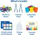 Skillmatics Silicone Rainbow Sorting Game - Learning & Educational Toy, Christmas Fun, Sorting, Counting & Sequencing Skills, Gifts for Toddlers & Preschoolers Ages 3, 4, 5, 6 - Image 4