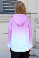 Cute Tie Dye Graphic Hoodies for Teen Girls Gradient Clothes for Girls - Image 3