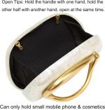 Women Trendy Chain Crossbody Shoulder Bag Handbag Acrylic Wedding Evening Bag Shell Formal Clutch Purse - Image 4