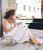 Ankis Black Nude White Red Women Sandals Comfortable Walking Strappy Open Toe Sandals for Women Dressy Summer 1 Inch Low block Heel Flat Adjustable Ankle Strap Wide Available Shoes 2025 - Image 4