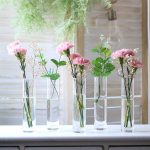 Glass Cylinder Bud Vases for Centerpieces, Set of 12 Clear Small vases,Handmade Slim Flower Vases Wedding Table Decor for Single Rose vases Bulk, Home Aesthetic Desk Decor, Party Decorations,7.5" - Image 4