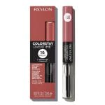 Revlon Liquid Lipstick with Clear Lip Gloss, ColorStay Overtime Lipcolor, Dual Ended with Vitamin E, 350 Bare Maximum, 0.07 Fl Oz - Image 3