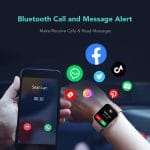 SKG Smart Watch for Men Women Android iPhone, with Alexa Built-in & Bluetooth Call(Answer/Make Call) 1.69" Fitness Tracker with IP68 Waterproof, 60+ Sports, Heart Rate SpO2 Monitor, V7 Pro - Image 4