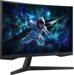 SAMSUNG 32" Odyssey G55C Series QHD 1000R Curved Gaming Monitor, 1ms(MPRT), HDR10, 165Hz, AMD Radeon FreeSync, Eye Care, Glare Free, Sharp Resolution LS32CG550ENXZA - Image 3