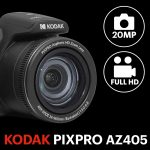 KODAK PIXPRO AZ405-BK 20MP Digital Camera 40X Optical Zoom 24mm Wide Angle Lens Optical Image Stabilization 1080P Full HD Video 3" LCD Vlogging Camera (Black) - Image 3