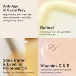 Paula's Choice Retinol Skin-Smoothing Body Lotion Treatment, Body Cream with Shea Butter, Vitamin C & E Lotion, All Skin Types, Anti-Aging Body Moisturizer, Reduce Dryness, Fragrance-Free, 4oz - Image 3