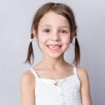 Hidepoo Initial Birthstone Necklace for Girl Women - 14K Gold Plated Disc Letter Necklace Personalized Gifts Jewelry Birthstone Initial Necklaces Birthday Gift for Female Teens Mom - Image 3