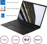 Lenovo ThinkPad X1 Carbon 8th Generation Ultrabook Laptop, 14-inch FHD Business Laptop, Intel core i7-10610U, 16GB RAM, 512GB SSD, Backlit Keyboard, Fingerprint, Windows 10 Pro (Renewed) - Image 3