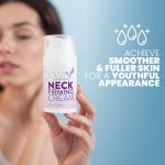 Eva Naturals Neck Firming Cream for Women - Neck Cream for Firming, Tightening, Lifting Sagging Skin, Anti Aging Moisturizer with Retinol, Collagen, Hyaluronic Acid, Peptides & Vitamin C — 1.7 Fl Oz - Image 4