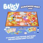 Bluey Scavenger Hunt Board Game, Cooperative Play with 4 Exclusive Mini-Figures, Learning Toys for 5+ Year Old, Fun Toy Token Collecting Game - Image 3