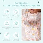 Posh Peanut Convertible Baby Sleepers - Girls Footless Baby Pajamas with 2 Way Zipper for Easy Diaper Changes - Image 5