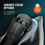 Pursteam SteamBurst+ 1750W Steam Iron, Ceramic Soleplate, Adjustable Steam, Burst of Steam, Self-Clean, Anti-Calc, Anti-Drip, Powerful & Long-Lasting Steam for All Fabrics - Image 4