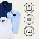 Alton Lane Custom Shirt Travel Performance Stretch Tailored Fit - Premium Quality Dress Shirts for Men, Elegant Dress Shirt - Image 4