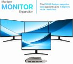 VisionTek Radeon Rx 550 4GB GDDR5 – 4K Resolution Support Graphics Card – x4 HDMI Outputs, Radeon Freesync 2, PCI Express 3.0, DirectX 12, Bus-Powered – Suitable Graphic Card for Gaming PC - Image 4