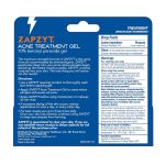 Zapzyt Maximum Strength 10% Benzoyl Peroxide Acne Treatment Gel 1 oz. (Pack of 3) - Image 3