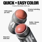 Milk Makeup Lip + Cheek Stick – Multi-Use Cream Blush + Lip Color with Mango Butter, Avocado Oil + Apricot Oil – Hydrating, Buildable, Long-Lasting, Vegan Formula - Image 3