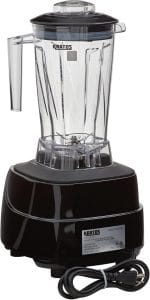 Kratos Commercial 3.5HP Blender, Touchpad Controls with Timer, Pulse Feature, 64 oz. Jar, 120V, 1800W, NEMA 5-15P Plug, Black Countertop Professional Blender (29B-007) - Image 4