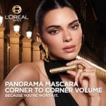 L'Oreal Paris Voluminous Panorama Mascara, Volumizing and Lengthening Mascara, Washable Longwear and Smudge Resistant Make Up, Blackest Black, 0.33 Fl Oz - Image 3