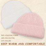 Toddler Beanie Baby Beanies for Kids Boys Winter Hat Girl Cute Kintted Beanie Hats for Kids Soft Warm Hat - Image 3