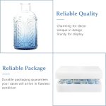 22 Pack Bud Vase in Bulk - BEAHOT Blue Flower Vases for Wedding Decorations, Glass Vase for Table Decorations, Small Vase for Home, Mother's Day, Centerpieces, Party, Office (Blue Gradient) - Image 4