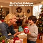 AYRELY® Christmas Alarm Clock Gift Set – 2 Silent Analog Clocks (Santa Hat & Christmas Tree), Ready-to-Gift Holiday Edition for Kids & Family, with Festive Gift Box - Image 3