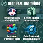 Custom Sport Performance T-Shirt, 100% Polyester, Moisture-Wicking, Personalized with Your Design, Printed in The USA - Image 4