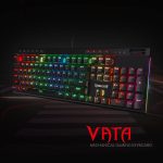 Redragon K580 VATA RGB LED Backlit Mechanical Gaming Keyboard with Macro Keys & Dedicated Media Controls, Hot-Swappable Socket, Onboard Macro Recording (Blue Switches) - Image 3