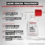 Thayers Double Action Acne Serum with Salicylic Acid, Acne Treatment Face Serum with 2% Salicylic Acid and Niacinamide, Soothing and Non-Stripping Skin Care, 1 Fl Oz - Image 3