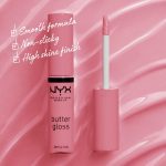 NYX PROFESSIONAL MAKEUP Butter Gloss, Non-Sticky Lip Gloss - Angel Food Cake (True Mauve) - Image 3