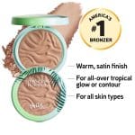 Physicians Formula Murumuru Butter Bronzer, Moisturizing, Nourishing Murumuru Butter for Silky Glow, Dermatologist Tested, Hypoallergenic, Vegan & Cruelty-Free - Light Bronzer - Image 3