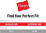 Hanes Men's Max Cushioned Crew Socks, Moisture-Wicking with Odor Control, Multipack - Image 4