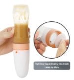 PandaEar (2 Pack) Silicone Baby Food Dispensing Spoon|4 oz Infant Fruit Squeeze Feeder| Travel Friendly Kids Toddlers Boys Girl (Blue) - Image 5