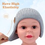 POXIMI Baby Boy Winter Hat Toddler Warm Beanie Girl Knit Hats with Earflap Kid Cute Earmuffs - Image 3
