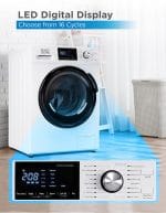 BLACK+DECKER Washer and Dryer Combo, 2.7 Cu. Ft. All In One Washer and Dryer with LED Display & 16 Cycles - Image 4