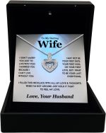 TRYNDI To My Wife Necklace from Husband - Soulmate, Girlfriend, Fiance Gift for Anniversary, Birthday, Christmas, Valentine's Day, Mother's Day - Romantic Wife Christmas Gift ideas - Image 3