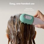 Frida Baby Control The Flow Bathtub Sprayer Attachment for Baby Bathtub, Shower Head with Scalp Massager, Control Waterflow with 2 Pressure Modes - Image 4