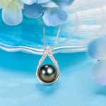 Gifts for women Mom her Girlfriend grandma Wife on Christmas Day Mothers Day Valentines Birthday Gifts Wedding Gift Jewelry Anniversary Tahitian Black Pearl Necklaces - Image 3