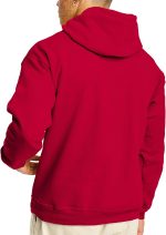 Hanes EcoSmart Hoodie, Midweight Fleece, Pullover Hooded Sweatshirt for Men - Image 4