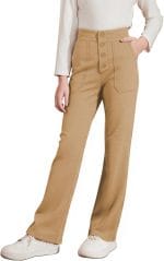 Girls School Uniform Pants Straight Stretchy Dress Pants Size 6-15 Years - Image 3