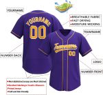 Custom Baseball Jersey Stitched/Printed Personanlized Button Down Shirts Sports Uniform for Men Women Youth - Image 3